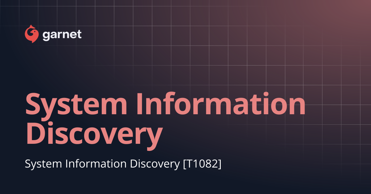 System Information Discovery | Mitre