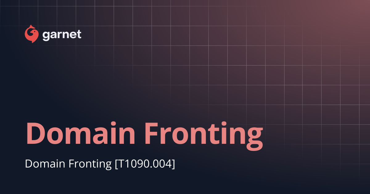 Domain Fronting | Mitre