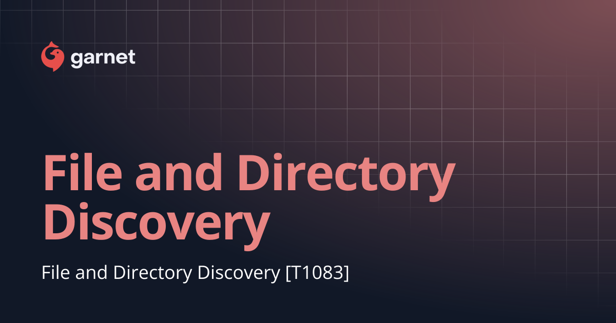 File and Directory Discovery | Mitre